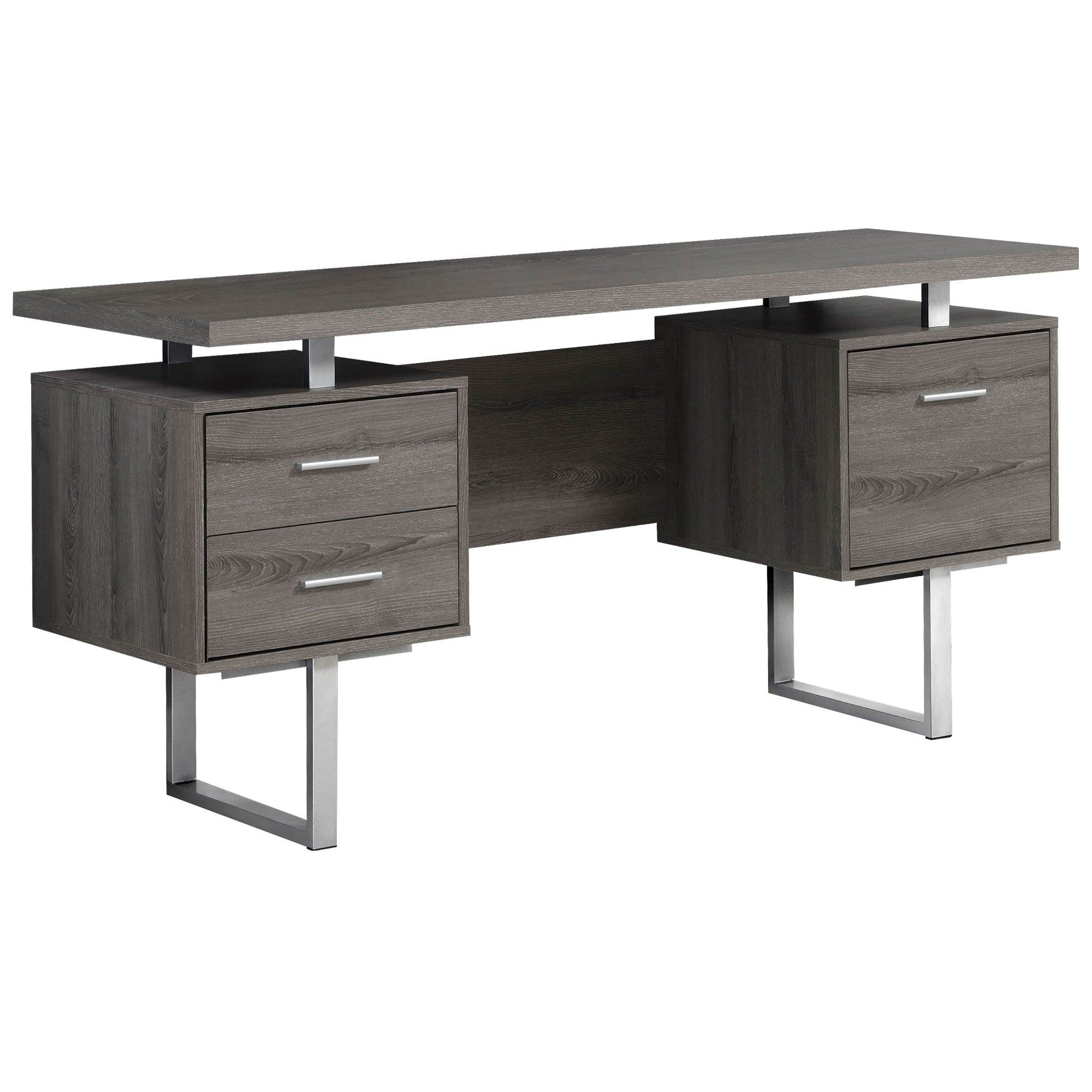 Monarch 60 3-Drawer Computer Desk