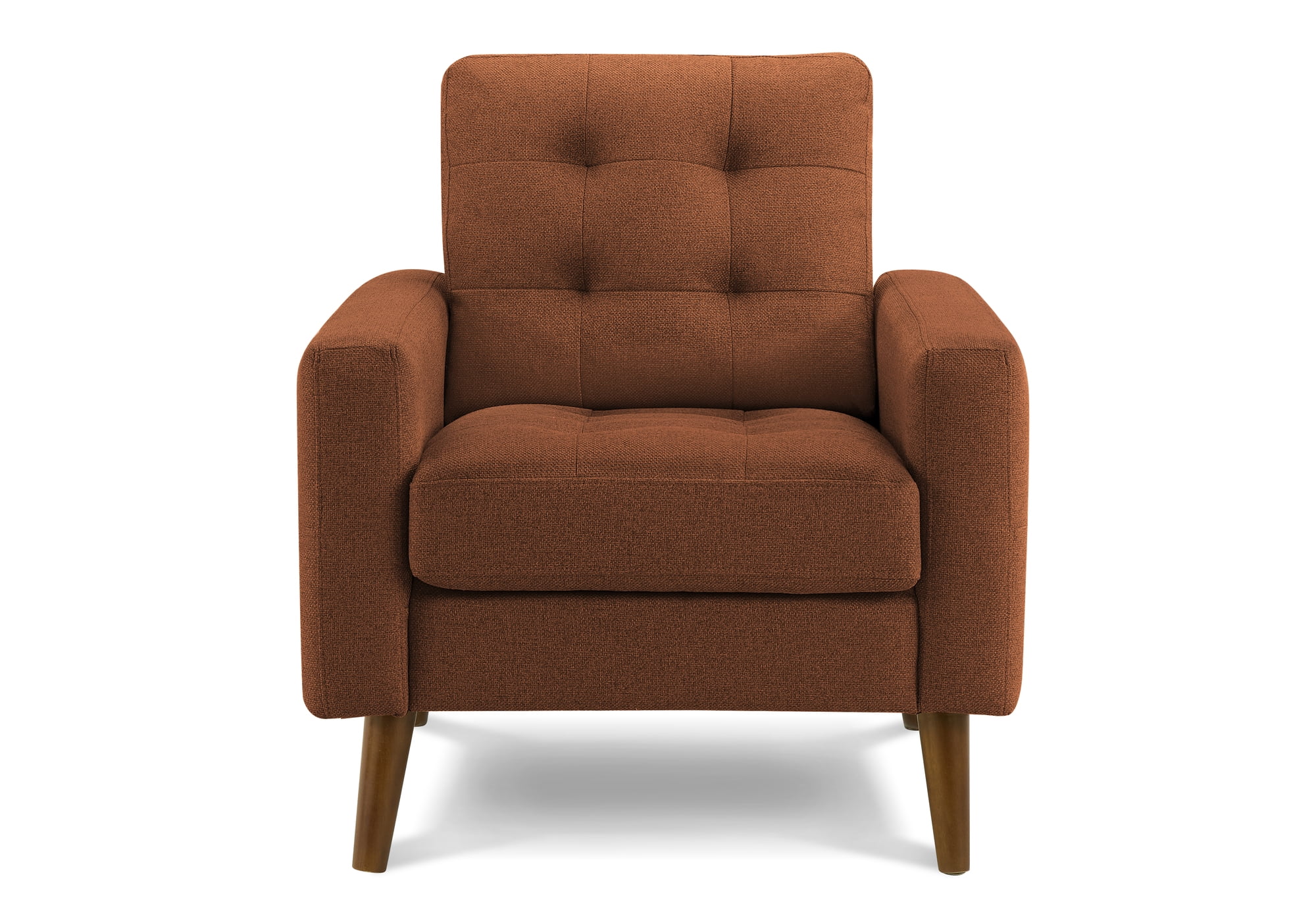 Monarch Specialties - 8J11L44 Chair, 31" Wide, Accent Chair, Upholstered, Rust Fabric