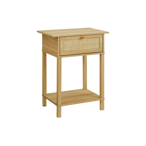 Monarch Accent Table, Bedroom, Living Room, Natural Laminate, Transitional