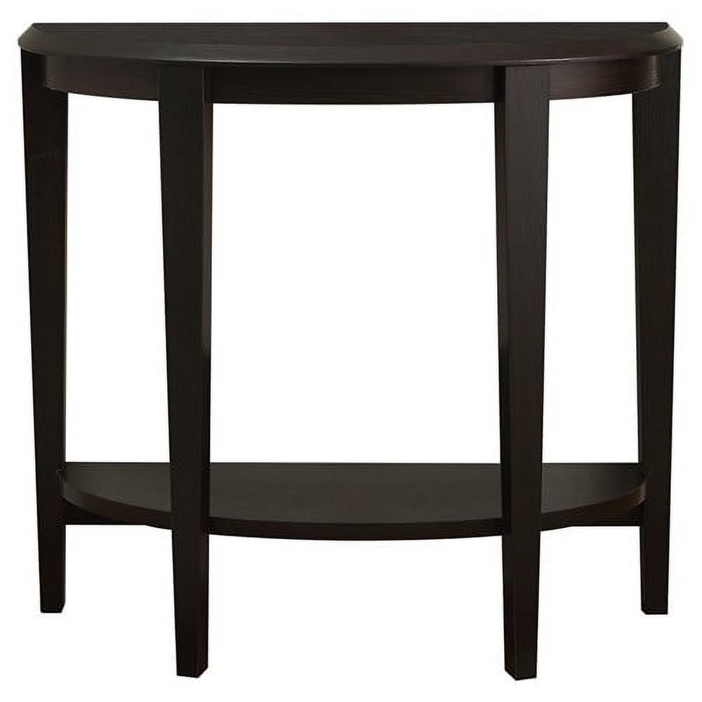Monarch Specialties Accent Table 36L Cappuccino Hall Console Accent