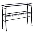 thumbnail image 1 of Monarch Specialties Accent Table - 42"L, Black, Tempered Glass Hall Console, 1 of 5