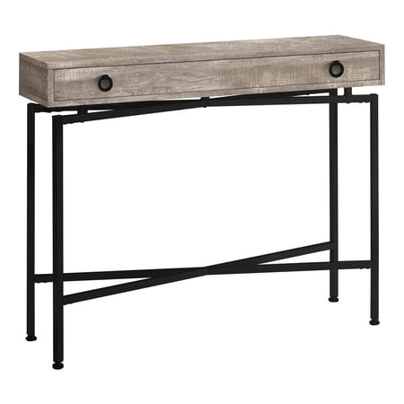 Monarch Specialties Accent Table, Console, Entryway, Narrow, Sofa, Bedroom, Beige Laminate