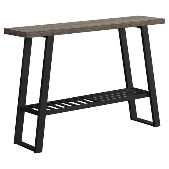 Monarch Specialties Accent Table, Console, Entryway, Narrow, Sofa, Bedroom, Brown Laminate
