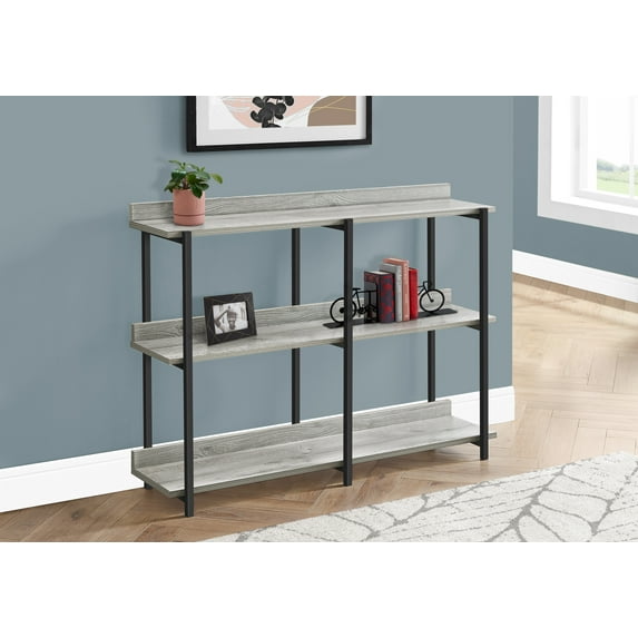 Monarch Specialties Accent Table, Console, Entryway, Narrow, Sofa, Bedroom, Grey Laminate