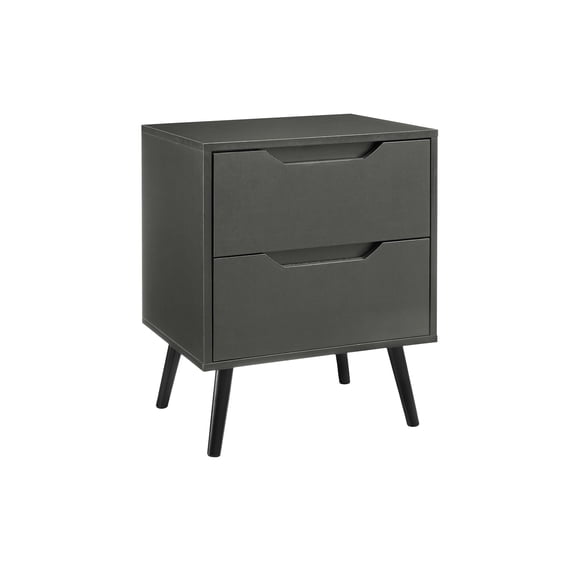 Accent Table - Side - End - Nightstand - Bedroom - Living Room - Gray Laminate