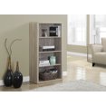 thumbnail image 1 of Monarch Specialties Bookcase - 48"H, White With Adjustable Shelves, 1 of 2