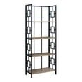 thumbnail image 1 of Monarch Specialties Bookshelf, Bookcase, Etagere, 4 Tier, 62"H, Office, Bedroom, Brown Laminate, 1 of 11