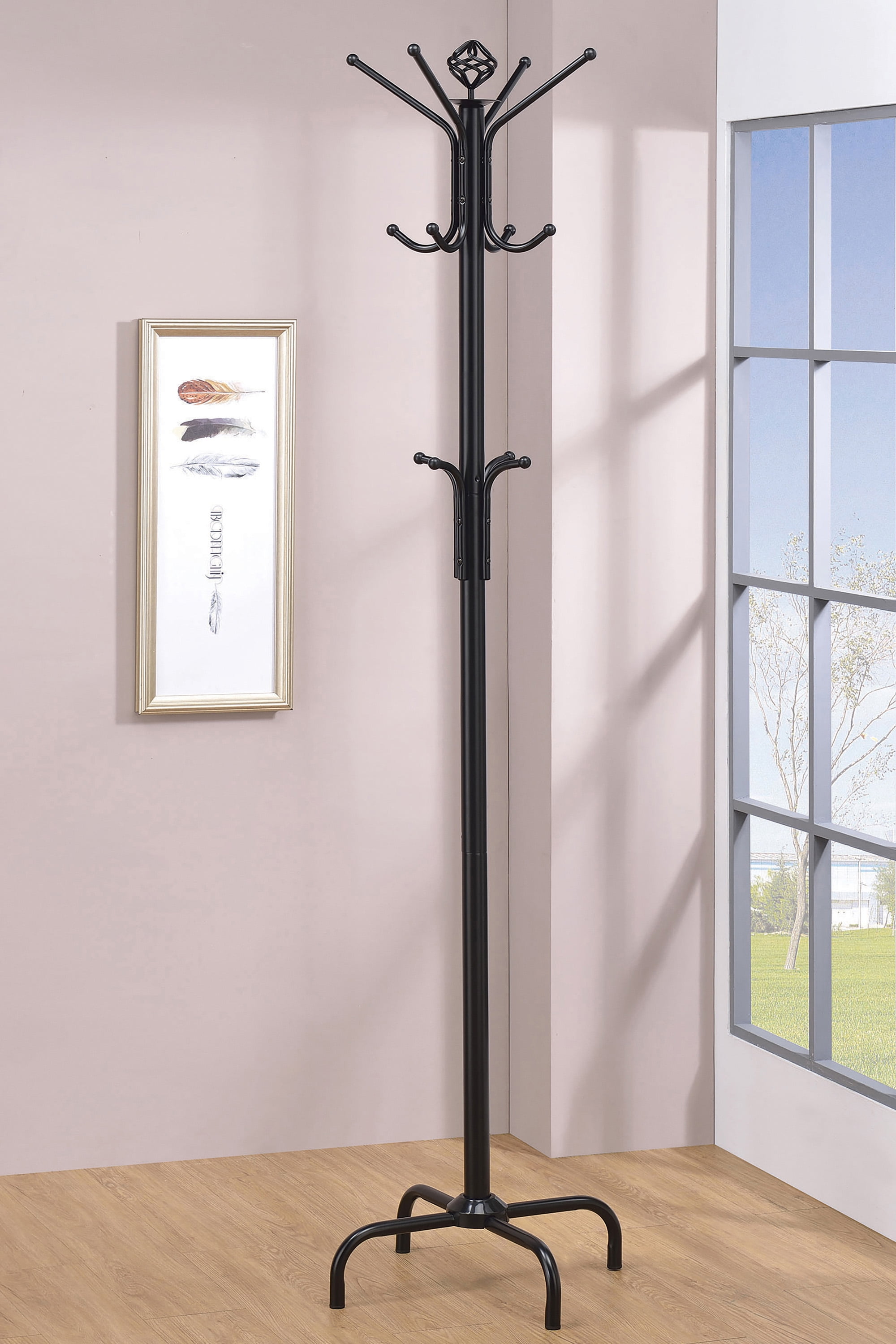 Monarch metal coat rack hotsell