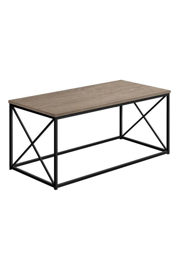 Coffee Table, Accent, Cocktail, Rectangular, Living Room, 40"L, Brown Laminate