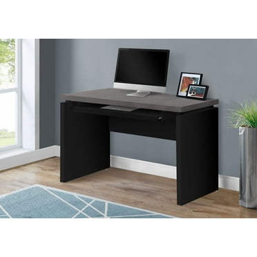 Computer Desk Home Office Corner 42"L Work Laptop Metal Black - Walmart.com