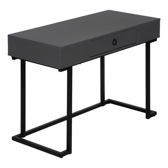 Monarch Specialties Computer Desk, Home Office, Laptop, Storage Drawers, 42"L, Work, Grey Laminate