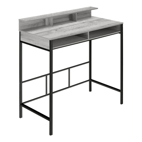 Monarch Specialties - Computer Desk, Home Office, Standing, 48"L, Work, Laptop, Grey Laminate
