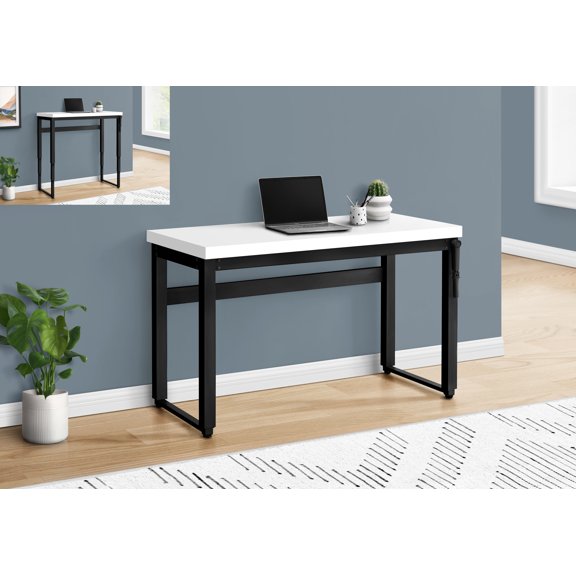 Monarch Specialties Computer Desk, Home Office, Standing, Adjustable, 48"L,Laptop, Laminate