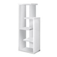 thumbnail image 1 of Monarch Specialties Contemporary Display Shelf In White Finish I 2466, 1 of 4