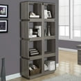 thumbnail image 1 of Monarch Specialties Cube Organizer 71", Dark Taupe, 1 of 2