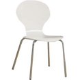 thumbnail image 1 of Monarch Specialties Dining Chair 4Pcs, 34"H, White Bentwood With Chrome, 1 of 2