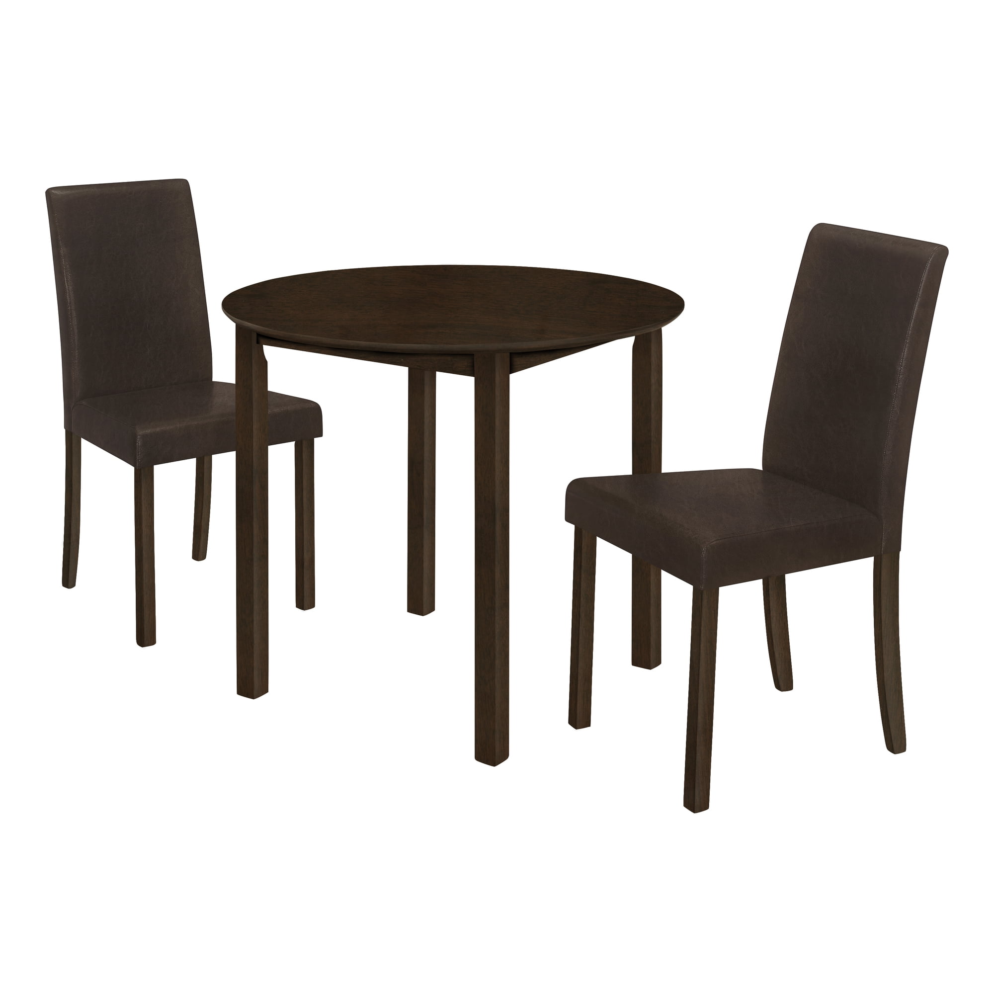 Monarch Specialties Dining Table, 36" Round, Small, Kitchen, Dining ...