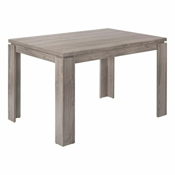 Monarch Specialties Dining Table, 48" Rectangular, Small, Kitchen, Dining Room, Laminate, Brown