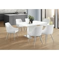 thumbnail image 1 of Monarch Dining Table 35"X 60" / High Glossy White, 1 of 7