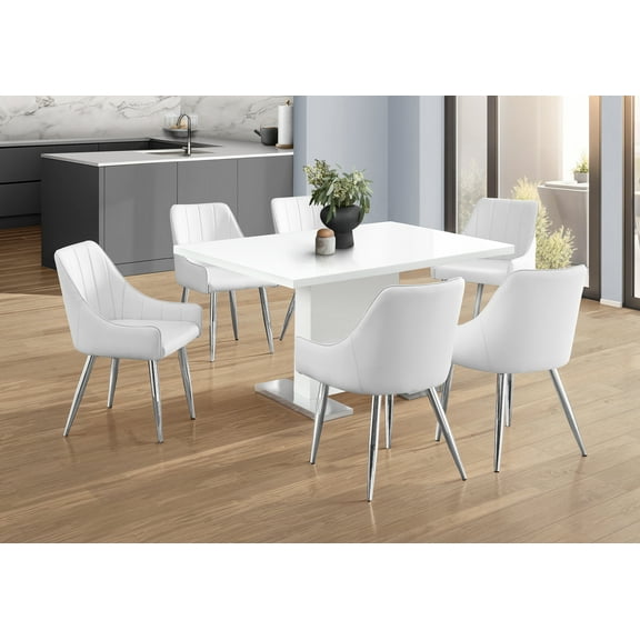 Monarch Dining Table 35"X 60" / High Glossy White