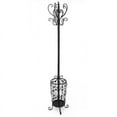 thumbnail image 1 of Monarch Specialties Hammered Black Metal 72"H Coat Rack I 2042, 1 of 2