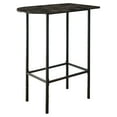 thumbnail image 1 of Monarch Specialties Home Bar, Pub, 36" Rectangular, Small, Kitchen, Grey Marble Look Laminate, 1 of 5