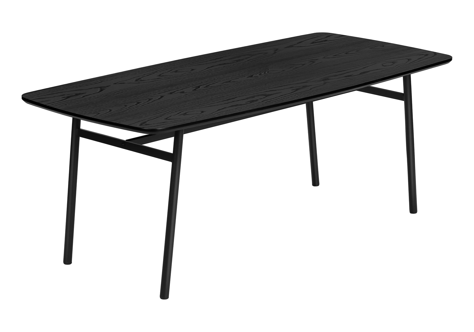 Monarch Specialties - I 7807P Table Set, 3Pcs Set, Coffee, End, Living Room, Black Oak Laminate