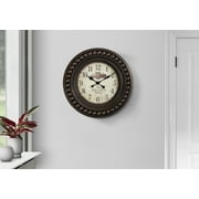 Clocks - 20" Round - Wall Clock - Antique Brown - Transitional
