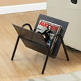 thumbnail image 1 of Monarch Specialties Magazine Rack Black Metal I 2040, 1 of 3