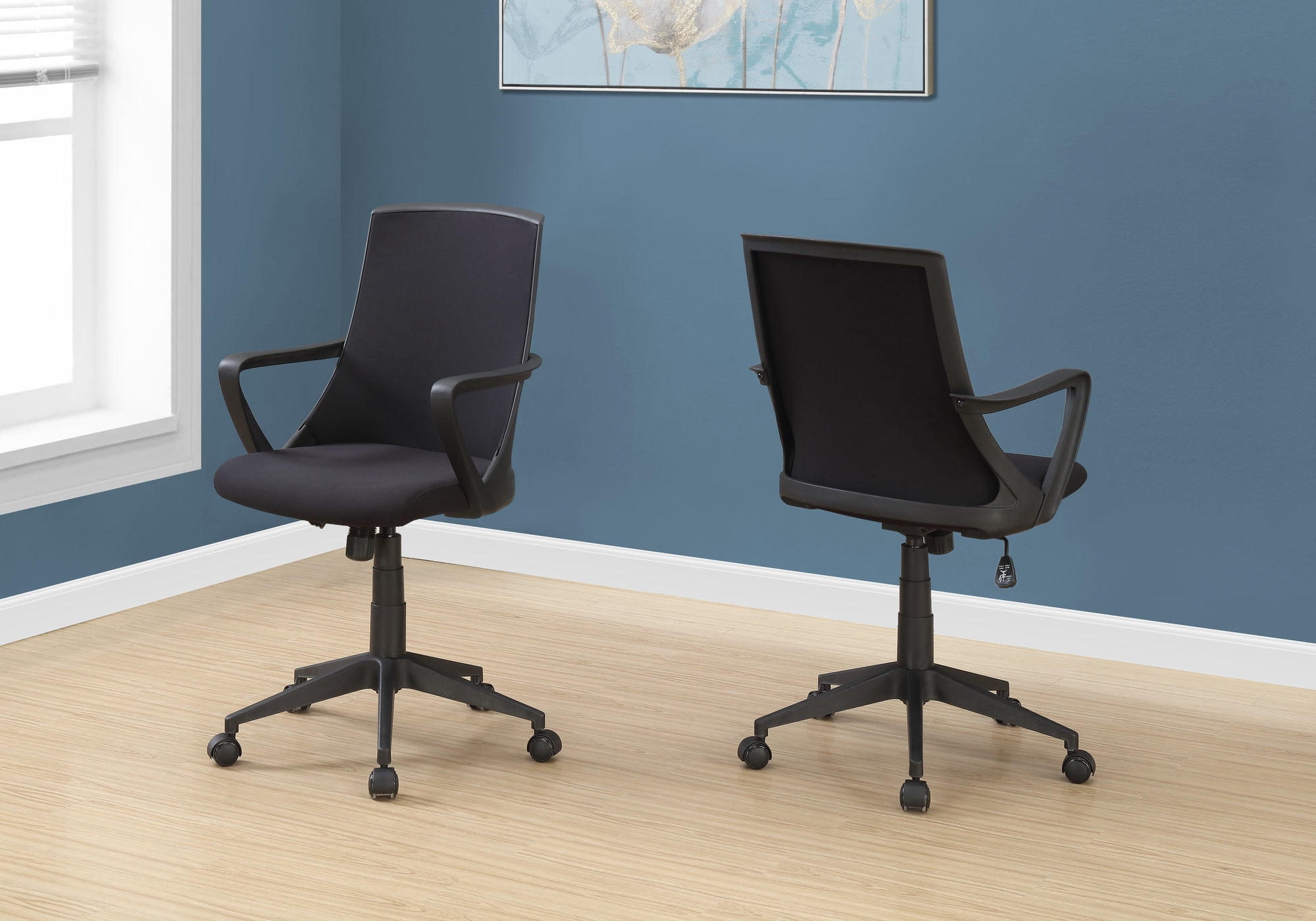 Monarch Specialties Office Chair, Adjustable Height, Swivel, Ergonomic, Armrests, ,Metal, Mesh
