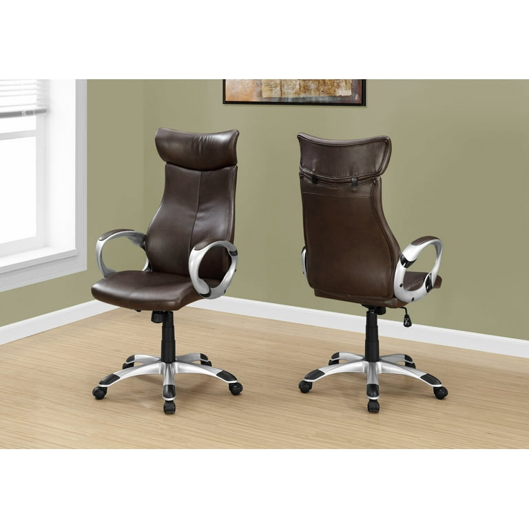 Realspace Fennington Bonded Leather High Back Executive Chair