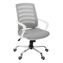 Monarch Specialties Office Chair, Swivel, Ergonomic, Armrests, Computer Desk, Work, Grey Mesh