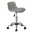 thumbnail image 1 of Monarch Specialties Office Chair, Swivel, Ergonomic, Work, Juvenile, Grey Leather Look, 1 of 11