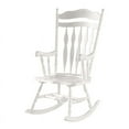 thumbnail image 1 of Monarch Specialties Rocking Chair In Antique White, Adults Use, 1 of 2