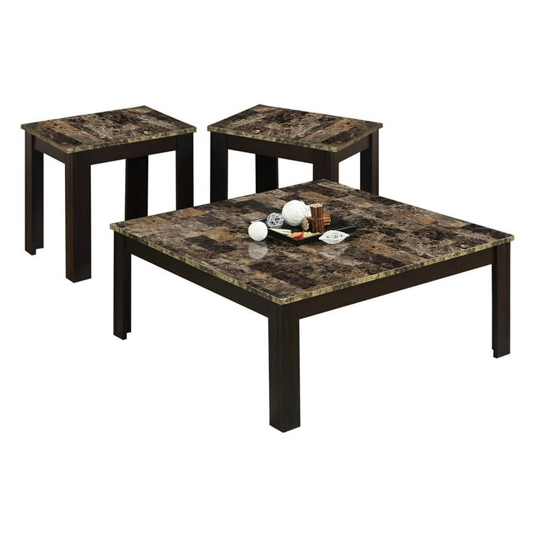 Cappuccino Table Set - 3Pcs Set Cappuccino Table Set - 3Pcs Set