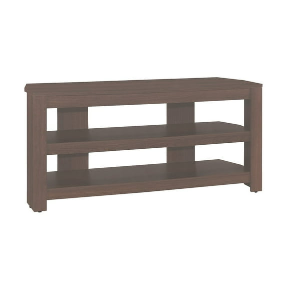 Monarch Specialties Tv Stand, 42 Inch, Console, Living Room, Bedroom, Brown Laminate