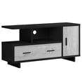 thumbnail image 1 of Monarch Specialties Tv Stand, 48 Inch, Console, Drawers, Bedroom, Black And Grey Laminate, 1 of 5
