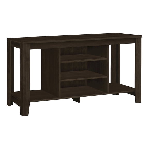 Monarch Specialties Tv Stand Cappuccino For TVs Up To 48"L
