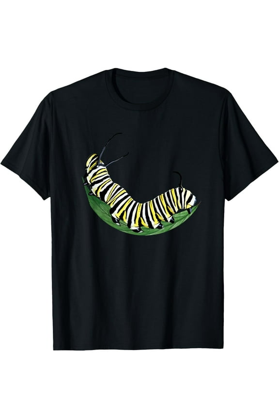 Monarch butterfly milkweed caterpillar- entomology T-Shirt