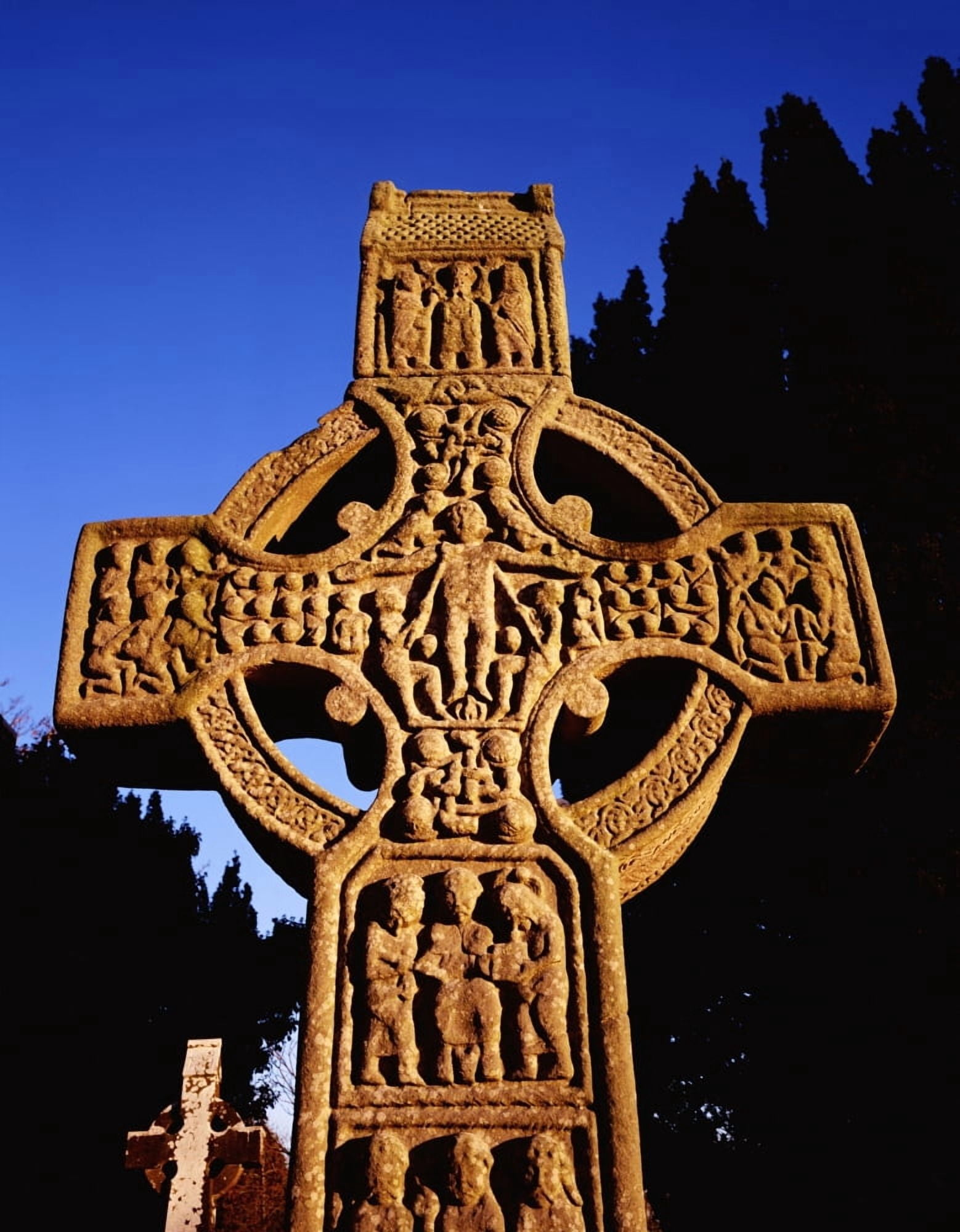 Monasterboice Co Louth Canvas Art - The Irish Image Collection Design Pics (13 x 17)
