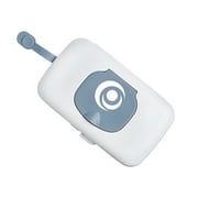 Monbebe Diaper Wipes Holder, Spring Dispenser, Moisture Lock Seal, Blue, Holds 25 Wipes, 8 inch