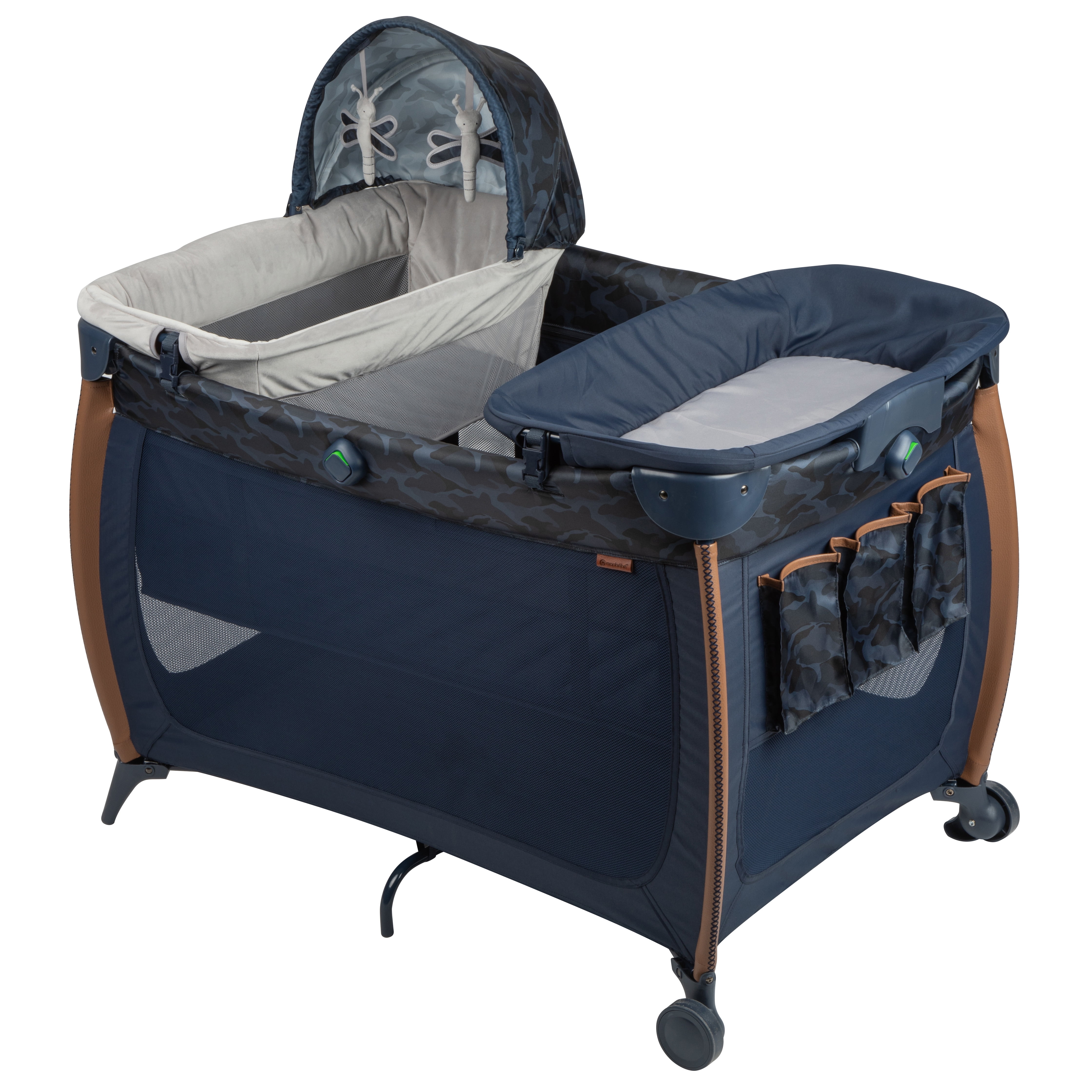 Monbebe Flex Deluxe Baby Play Yard with Camo