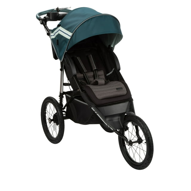 Monbebe Jogging Stroller with Memory Foam Seat, Sporty Teal