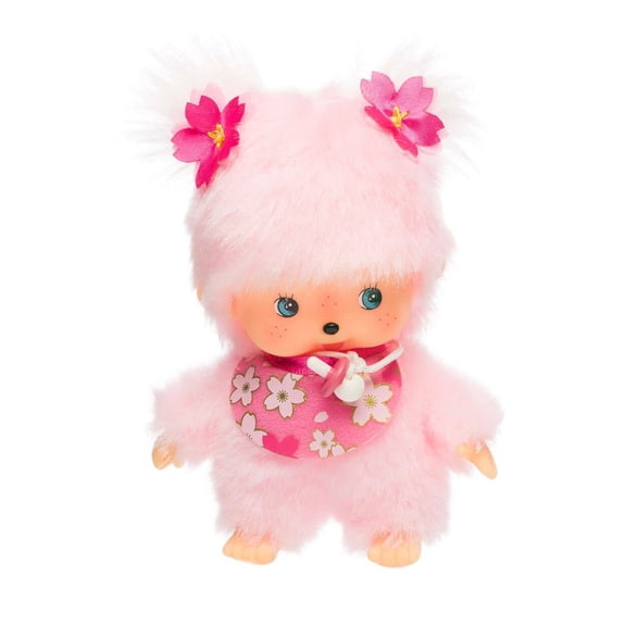 Monchhichi Classic Bebichhichi Sakura Cherry Blossom 5" Plush toy