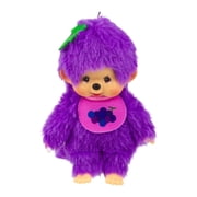 Monchhichi Grape Purple Plush Doll - 5.5" Sekiguchi Original