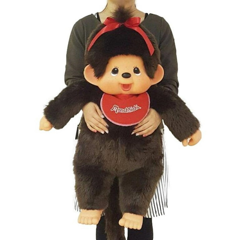 monchhichi モンチッチ　Bigフィギュア Sekiguchi Monchhichi Jumbo XL Limited Edition Monkey Plush Toy, 31