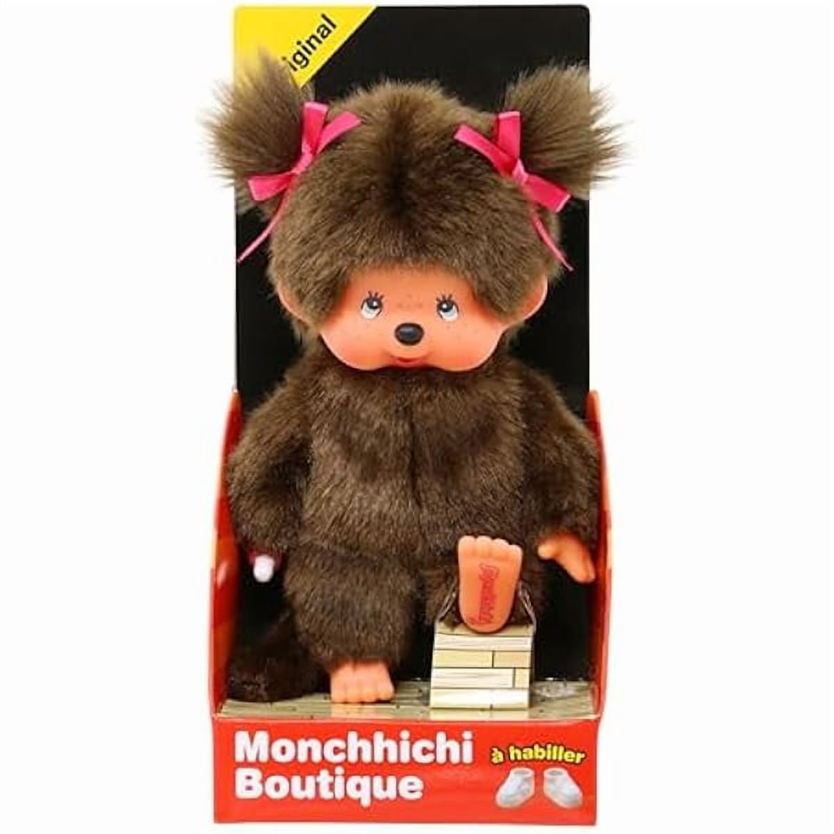 - Monchhichi - The Original Girl Plush - Monkey Plush Iconic from The 80s - Soft Plush 20 cm for Children and Adults - Children's Toy 2 Years and Above - SE254378