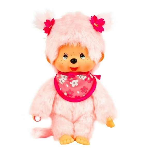 Monchhichi Sakura (Cherry Blossom) Girl Plush Toy - Pink