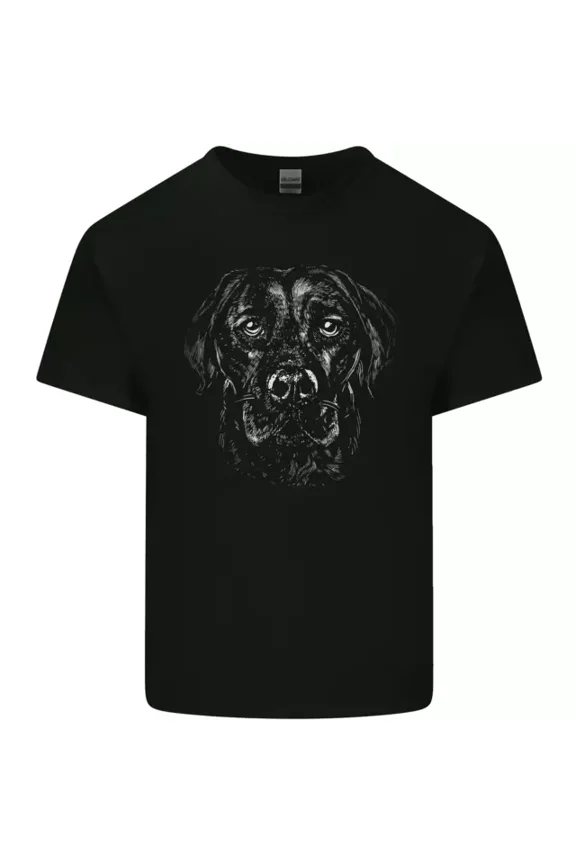Monchrome Labrador Dog Mens Womens S-5XL T-Shirt