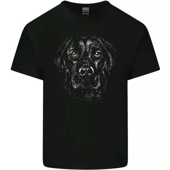 Monchrome Labrador Dog T-Shirt